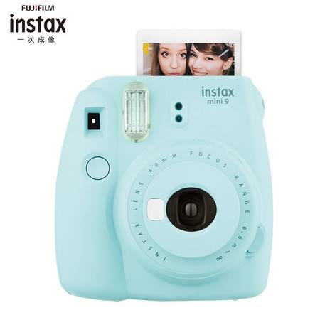 富士Instax Mini 9冰霜藍 迷你相機的新玩法與視覺盛宴